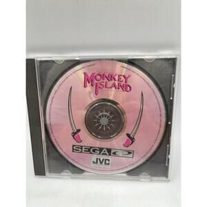 The Secret of Monkey Island (Sega CD, 1992) Game Disc
